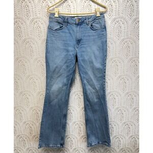 Wrangler High-Rise Bootcut Jeans Womens 30x32 Light Wash Denim Stretch